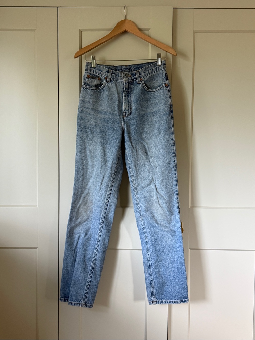 Vintage Calvin Klein made in USA Jeans Unite! tag